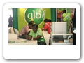 Glo stand at the trade fair